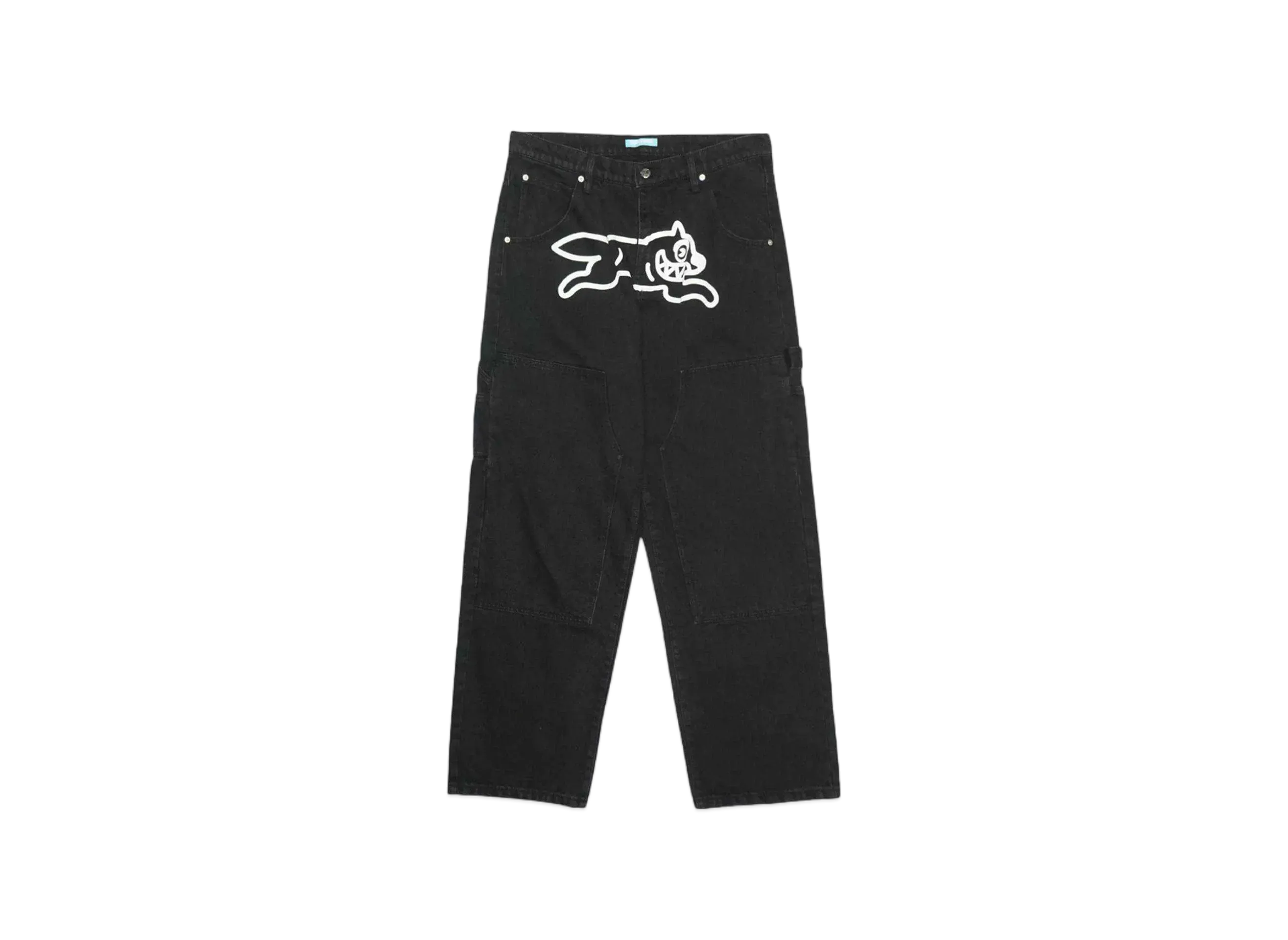 YOPPI x ICECREAM PAINTER DENIM PANTS "BLACK"