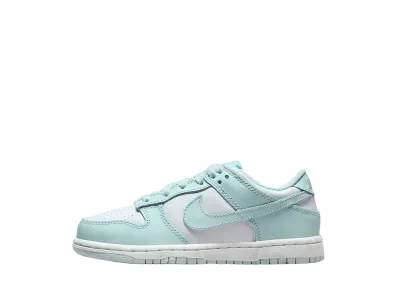 ナイキ PS ダンク ロー "ホワイト/グレイシャーブルー" (キッズ)