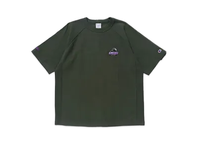 XLARGE x Champion Reverse Weave Raglan S/S Tee "Green"