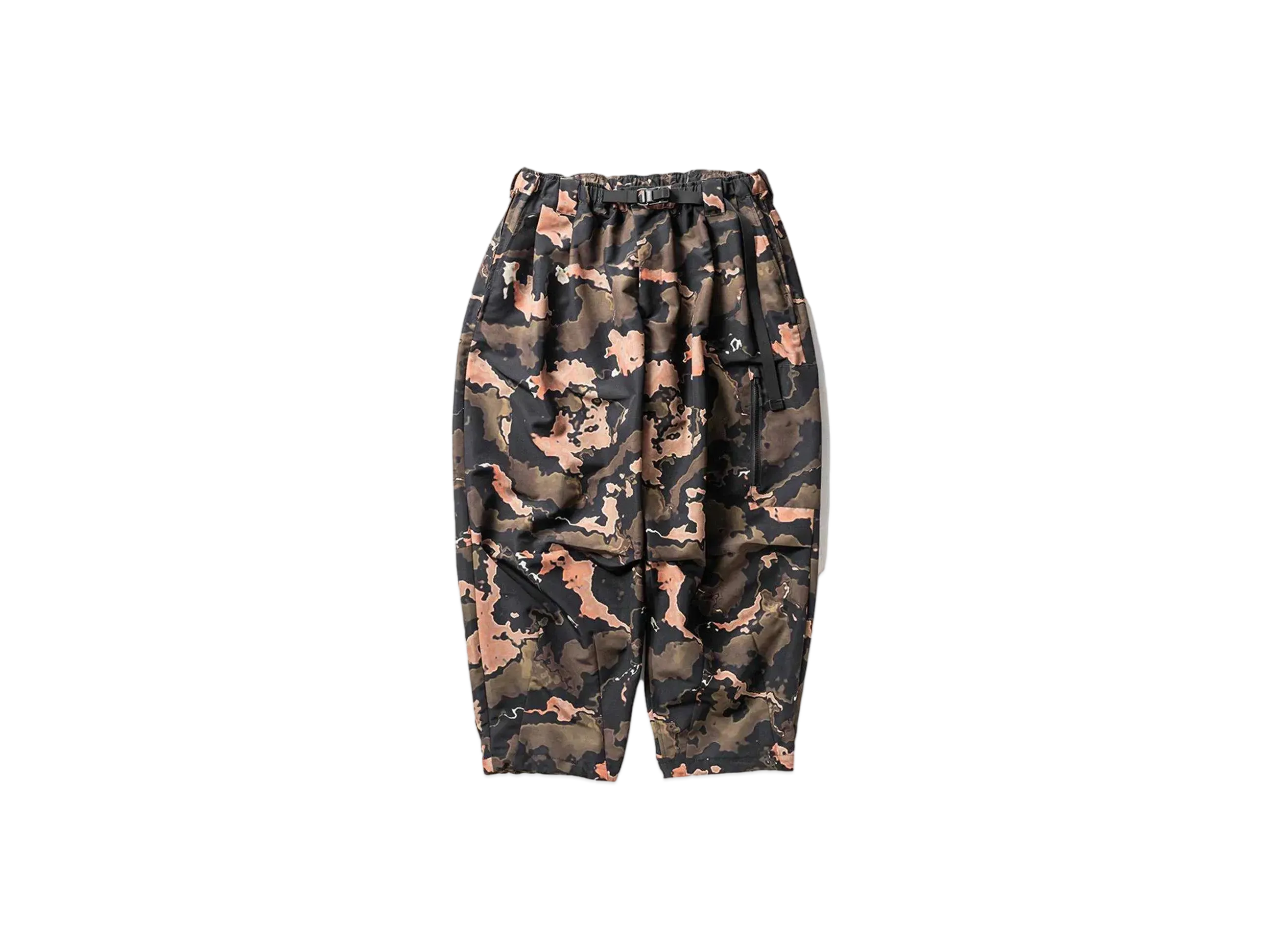TIGHTBOOTH Ripstop Balloon Cargo Pants "Orange Camo"
