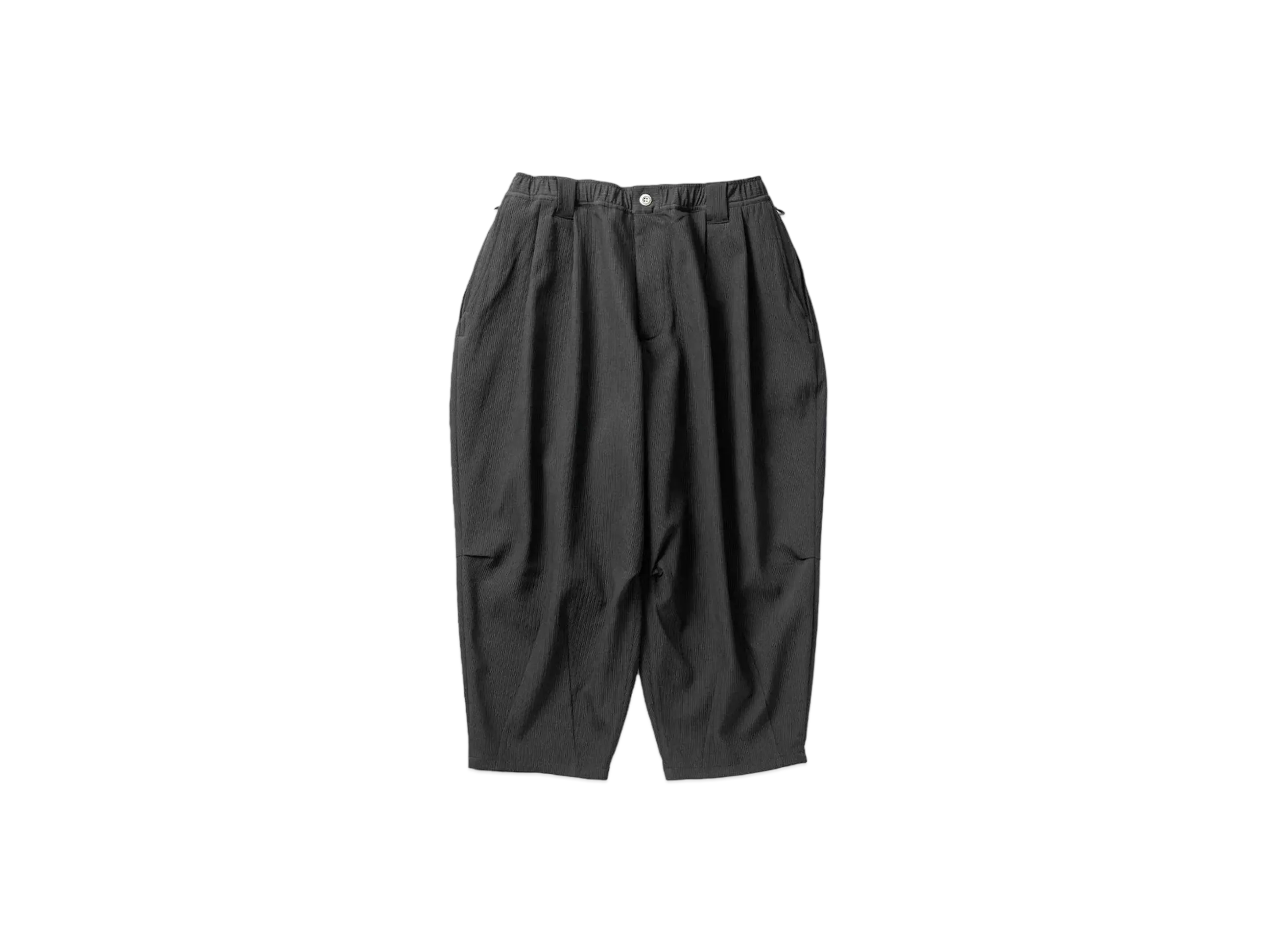 TIGHTBOOTH Synthe Cord Cropped Pants "Black"