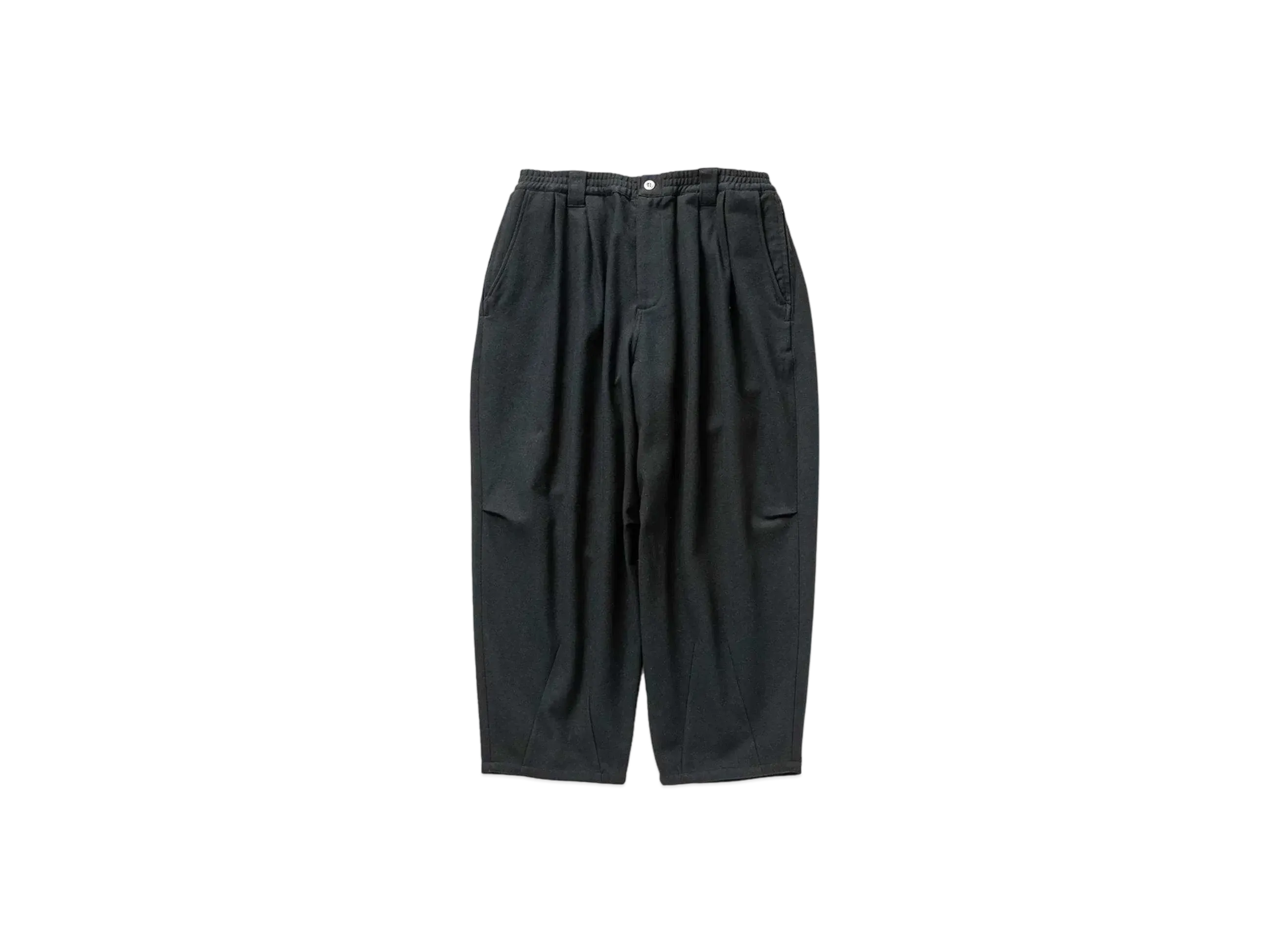 TIGHTBOOTH Wool Herringbone Balloon Pants "Black"