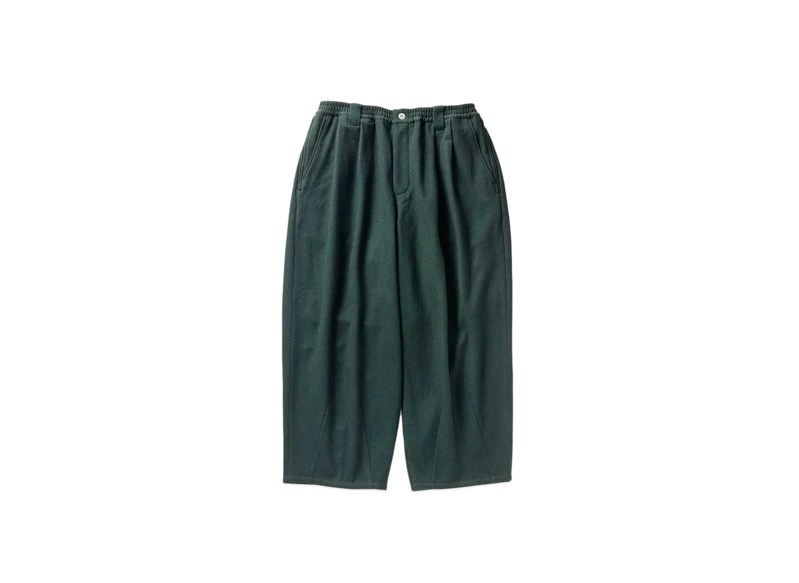 TIGHTBOOTH Wool Baggy Slacks "Forest"