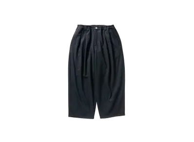 TIGHTBOOTH Wool Baggy Slacks "Black"