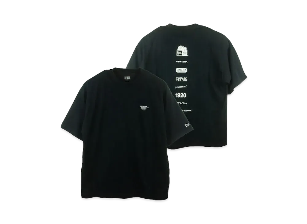 NEW ERA x YUNOIZUMI Short Sleeve Oversized Performance T-shirt "Black"