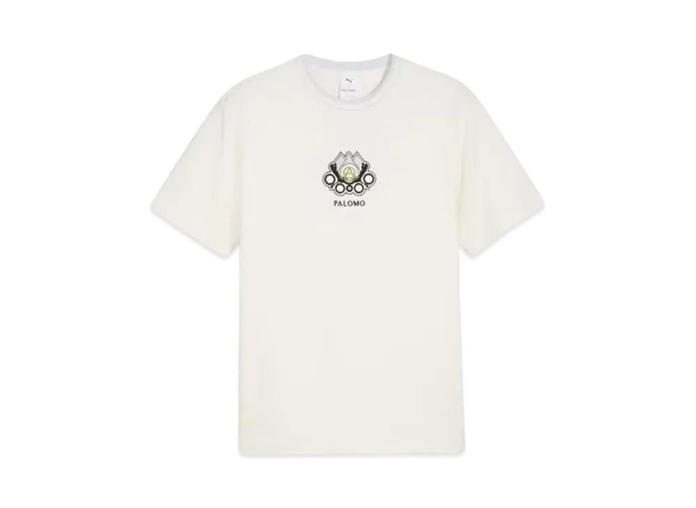 PUMA x PALOMO Unisex Graphic Short Sleeve T-Shirt "Warm White"