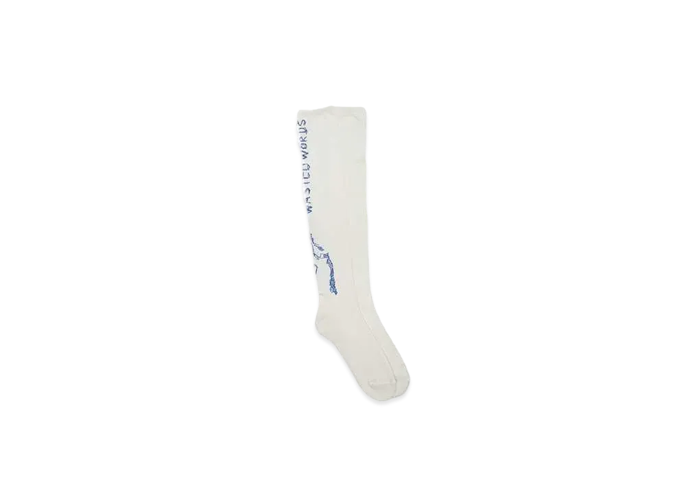 SHINYAKOZUKA LOOSE SOCKS "ECRU"