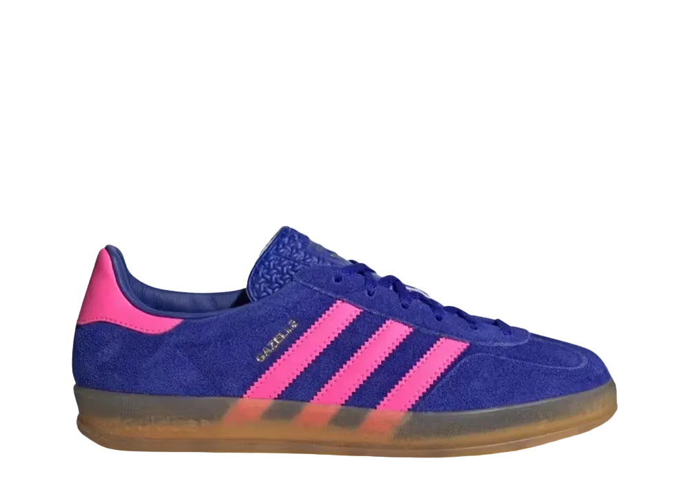 adidas Women's Gazelle Indoor "Lucid Blue/Lucid Pink/Gum"