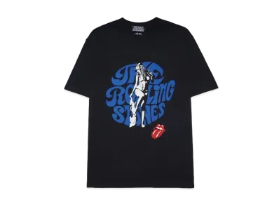 HYSTERIC GLAMOUR x THE ROLLING STONES Stones Woman Tee "Black"