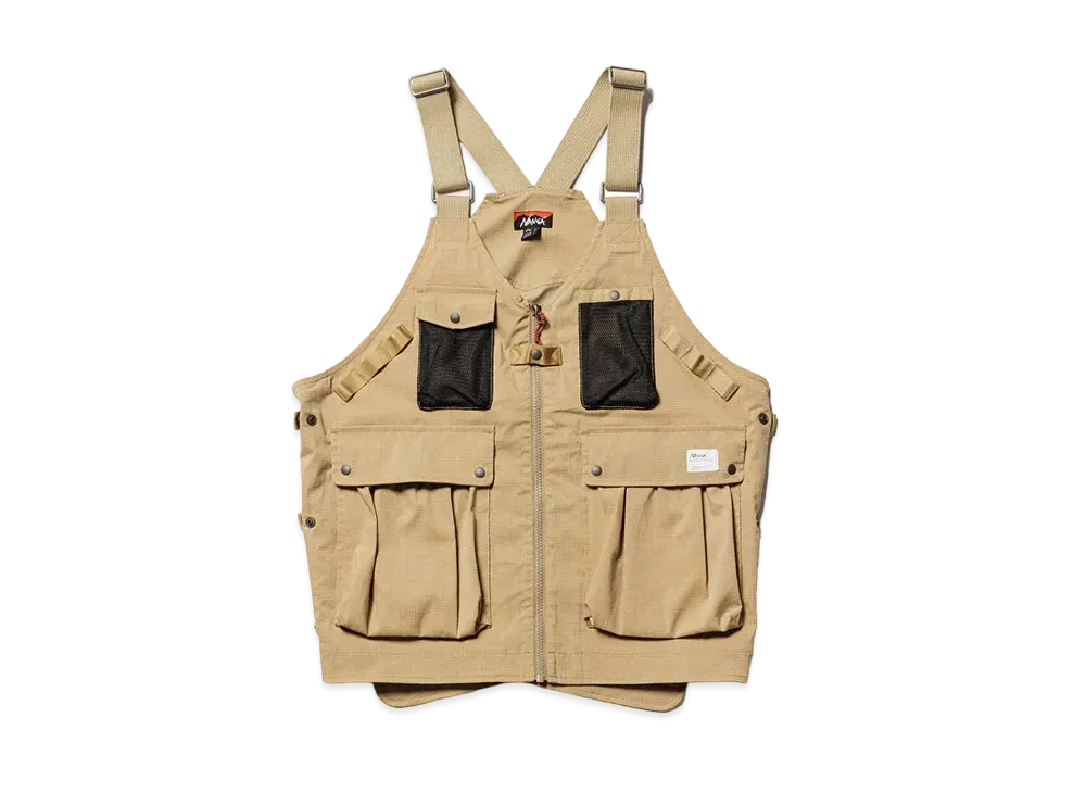 NANGA Hinoc Ripstop Field Vest "Beige"