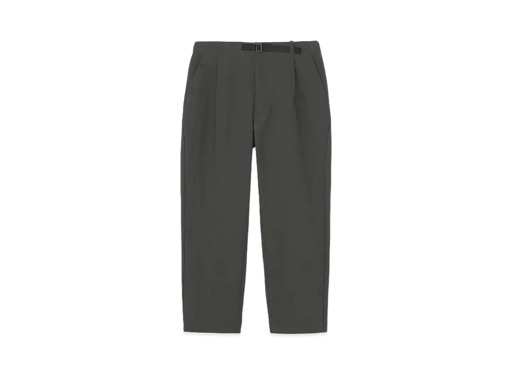 Goldwin One Tuck Tapered Ankle Pants (Unisex) "Deep Charcoal"