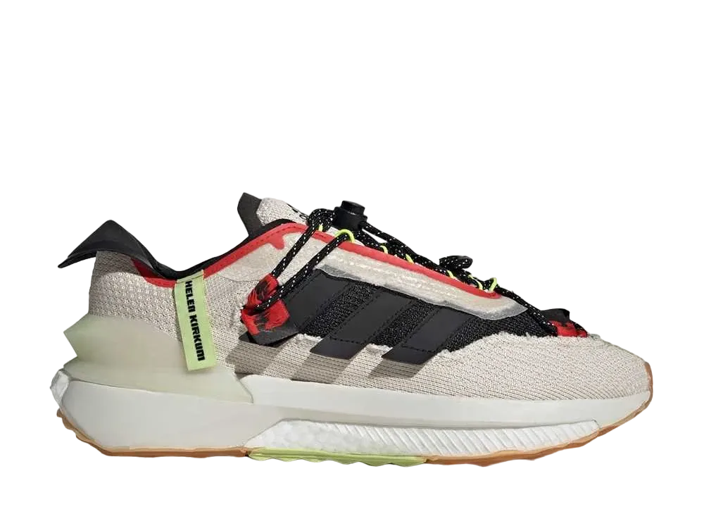 ヘレン・カークム × アディダス エヴリン "ワンダーホワイト/コアブラック/パルスライム"