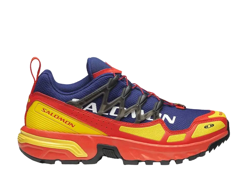 Salomon ACS + Heritage Pack "Cherry Tomato/Blue Print/Lemon"