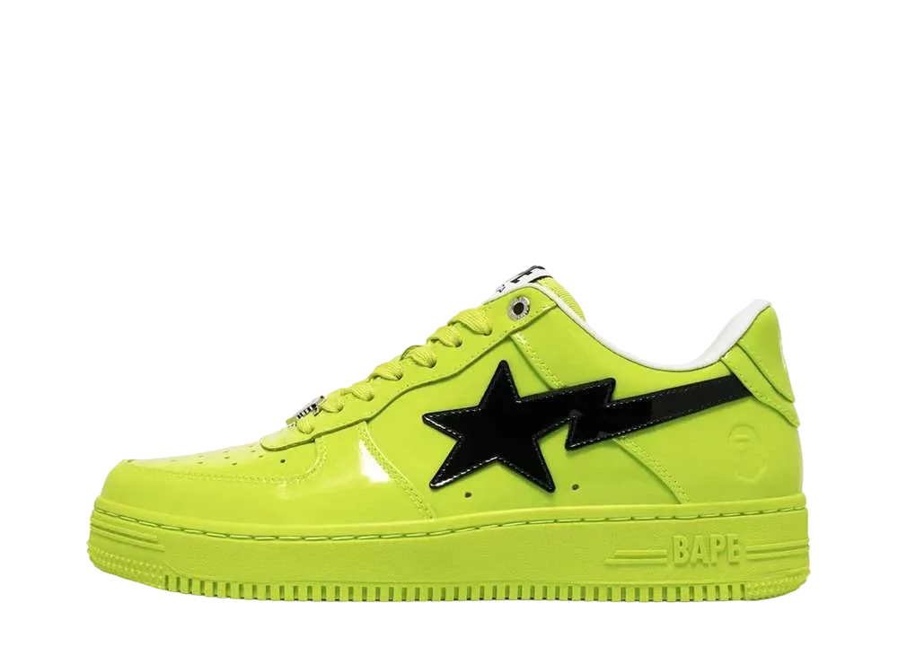 A BATHING APE®︎ Women's BAPE STA #2 "Patent Yellow"