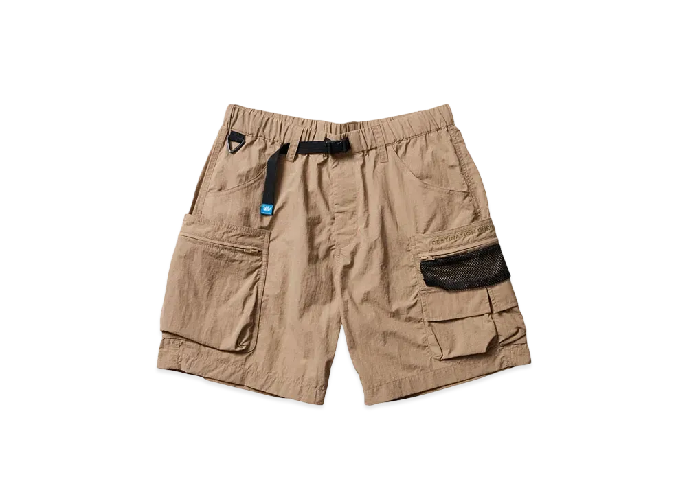 Liberaiders LR NYLON UTILITY SHORTS "BEIGE"