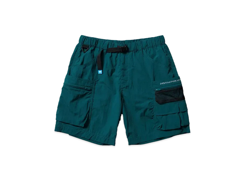 Liberaiders LR NYLON UTILITY SHORTS "GREEN"