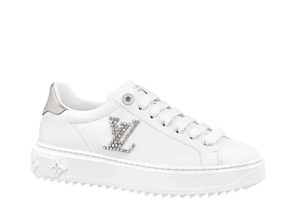 Louis Vuitton Women's Time Out Line sneakers "Blanc/Silver"
