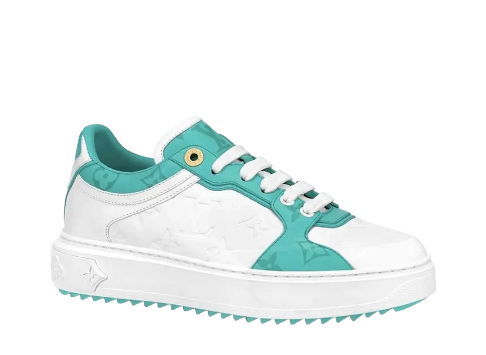 Louis Vuitton Women's Time Out Line Sneakers "Blue"