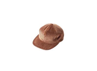 TIGHTBOOTH Cord 6 Panel Cap "Brown"