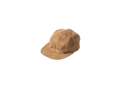 TIGHTBOOTH Suede Side Logo Camp Cap "Brown"