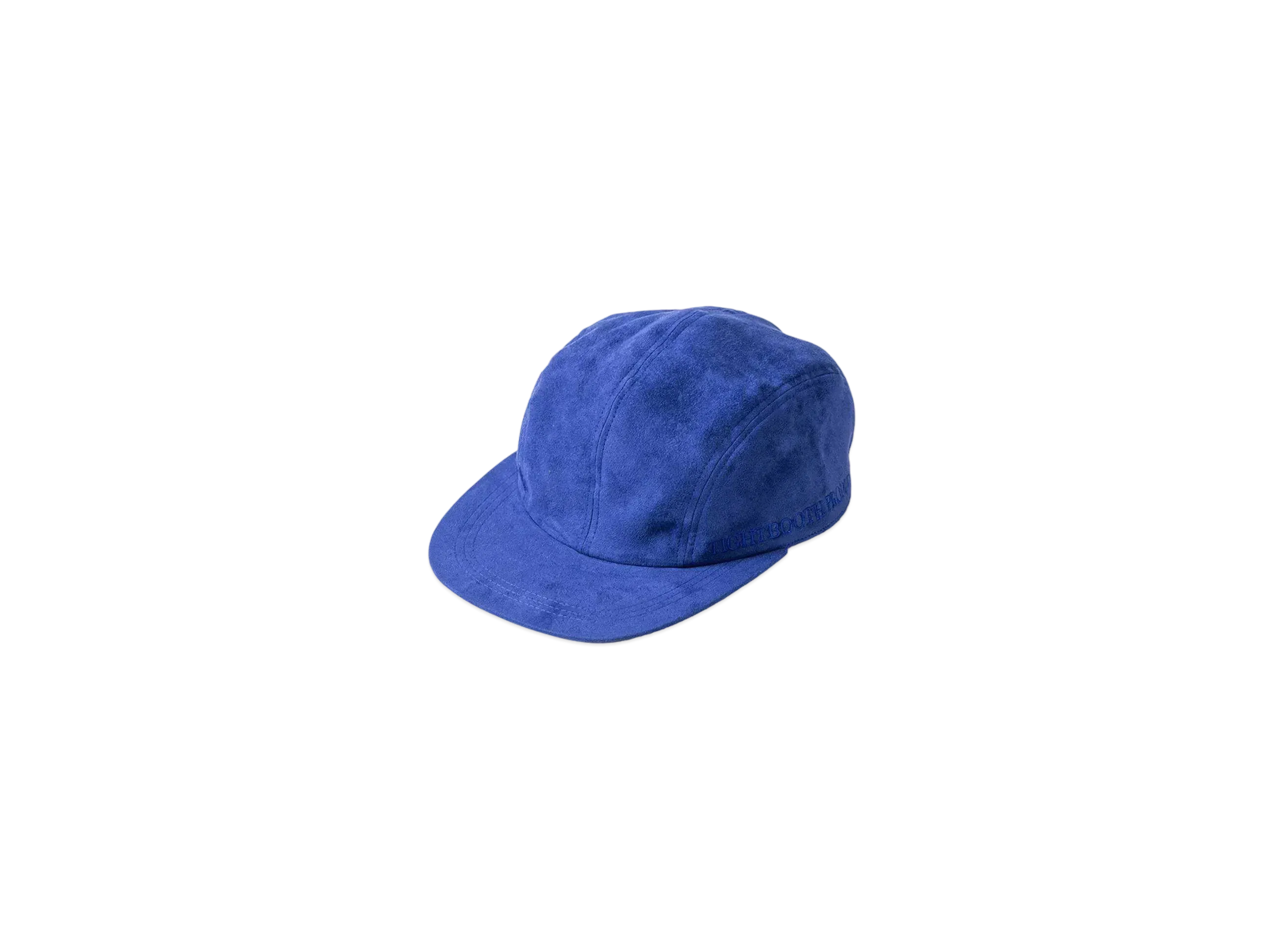 TIGHTBOOTH Suede Side Logo Camp Cap "Blue"