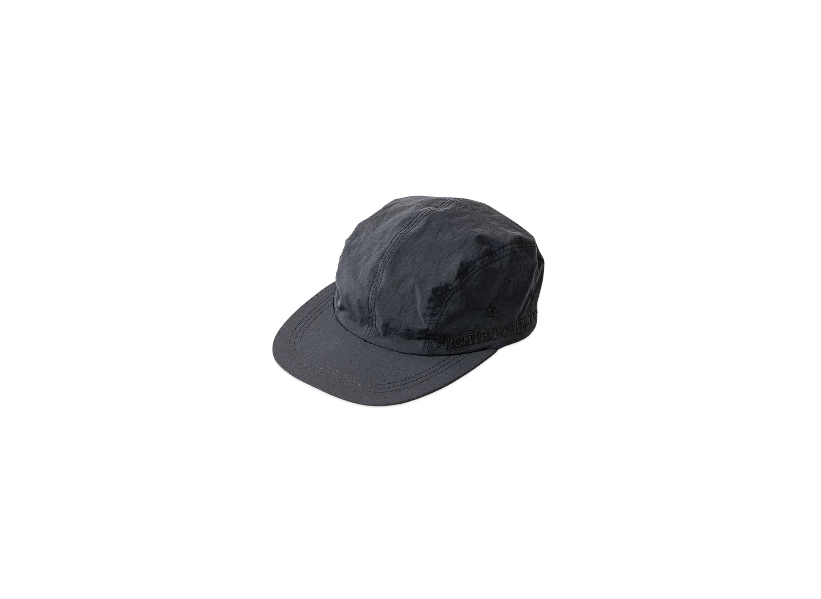 TIGHTBOOTH Ripstop Side Logo Camp Cap #1 "Black"