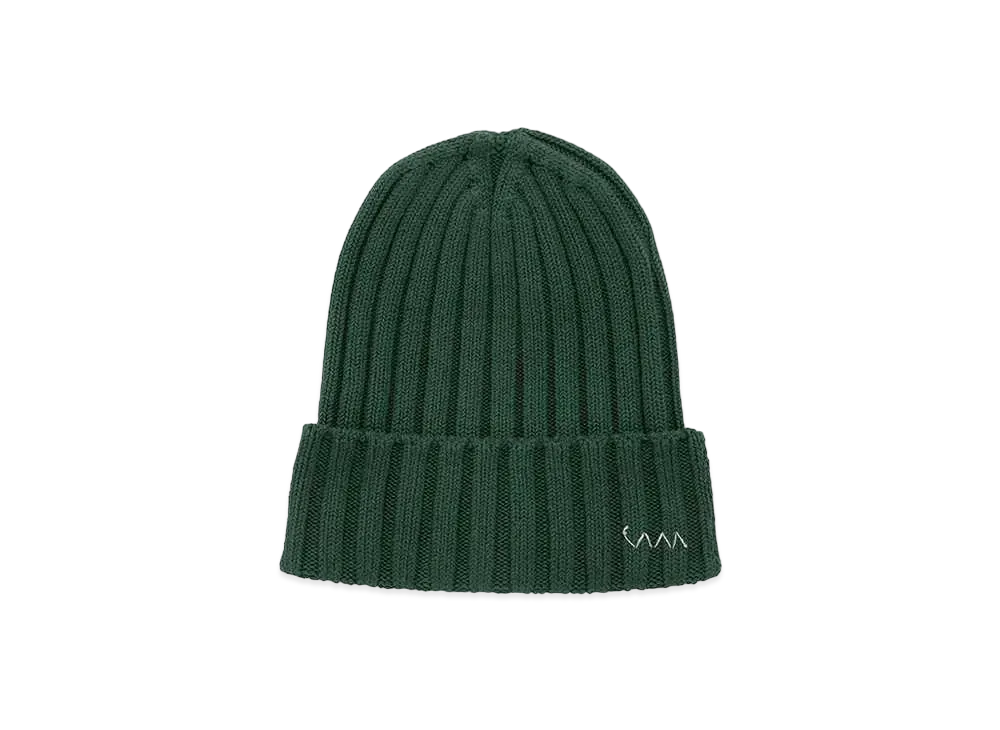 visvim Knit Cap Cotton "Green"