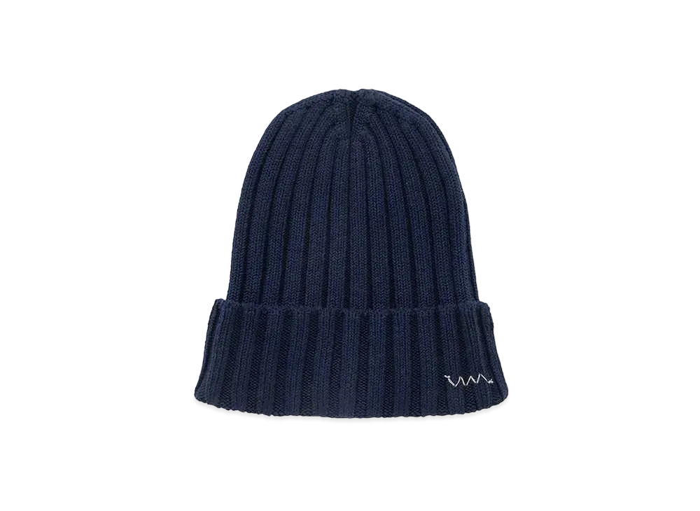 visvim Knit Cap Cotton "Navy"