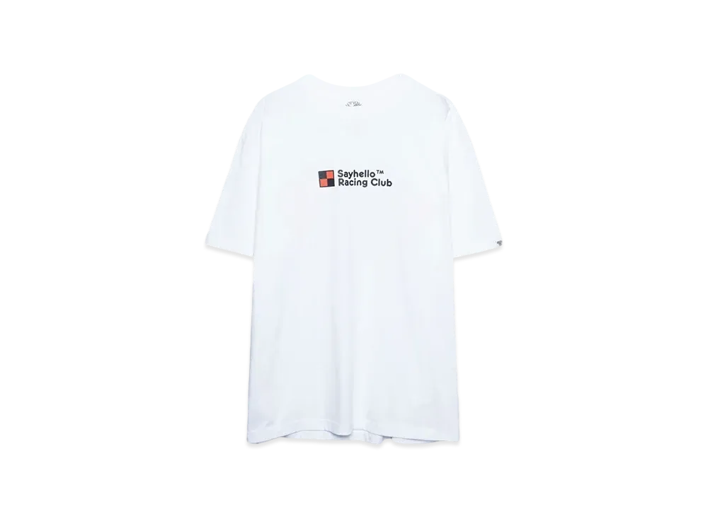 SAYHELLO Racing Club S/S Tee "WHITE"