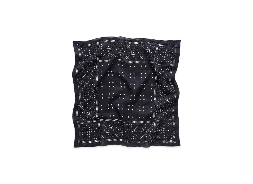 JJJJound x A.P.C. Foulard "Navy"