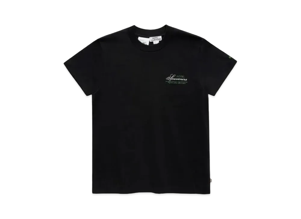 JJJJound x A.P.C. Hotel T-Shirt "Black"