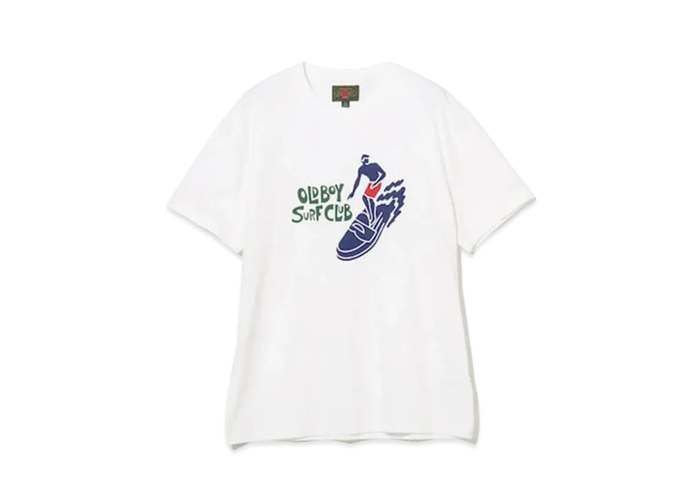 BEAMS PLUS x J.Crew Print T-shirt "White"