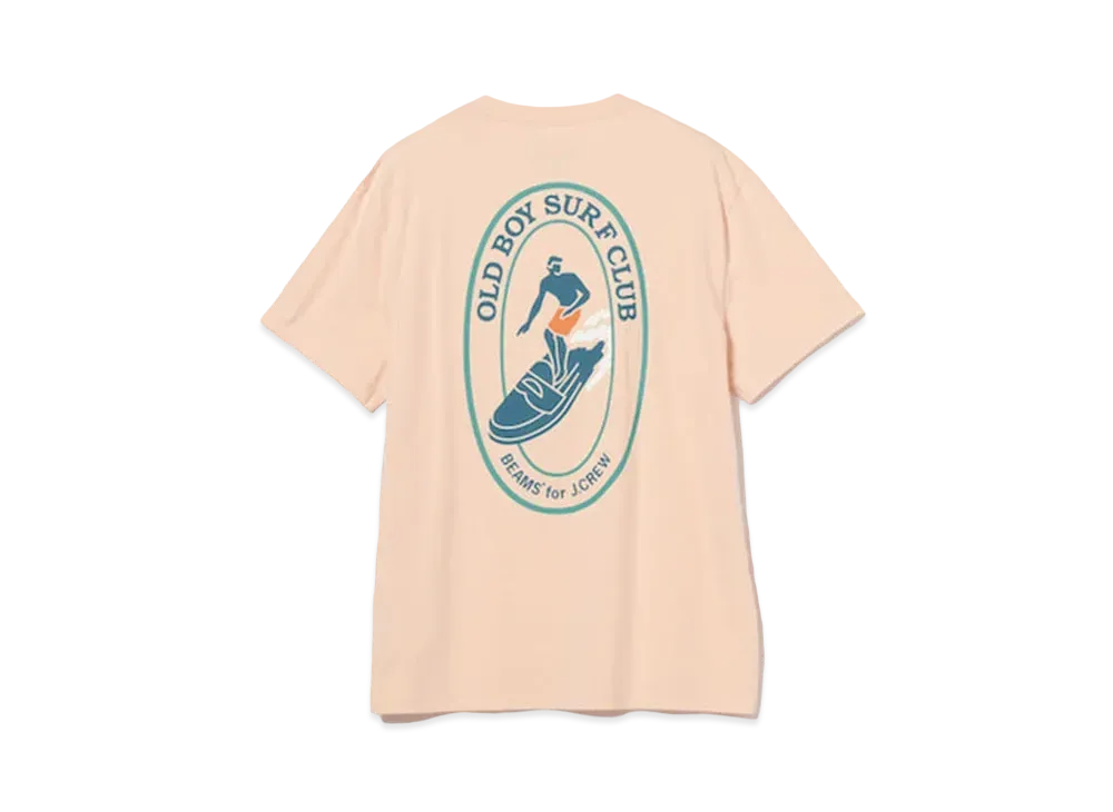 BEAMS PLUS x J.Crew Print T-shirt #1 "Beige"