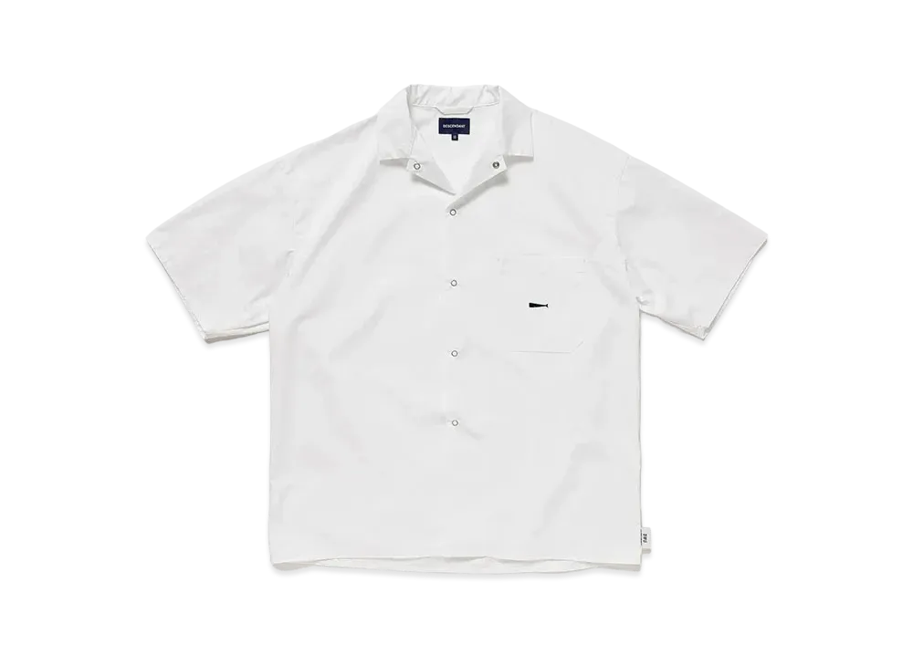 DESCENDANT Sous Open Collar SS Shirt "White"