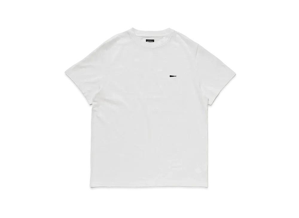DESCENDANT Cachalot Organic Cotton Strip SS Classic Fit "White"