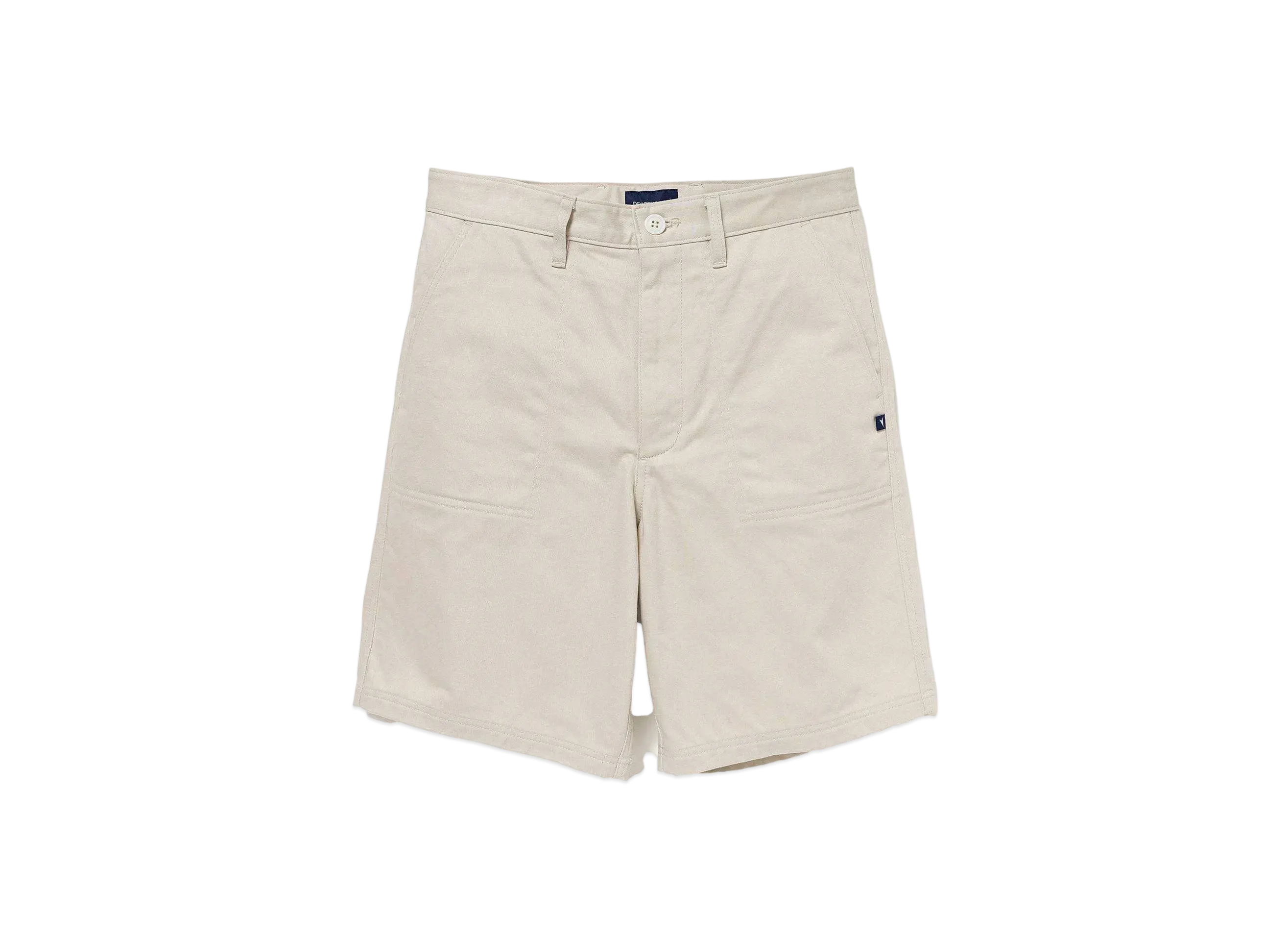 DESCENDANT Dock Satin Shorts "Off White"