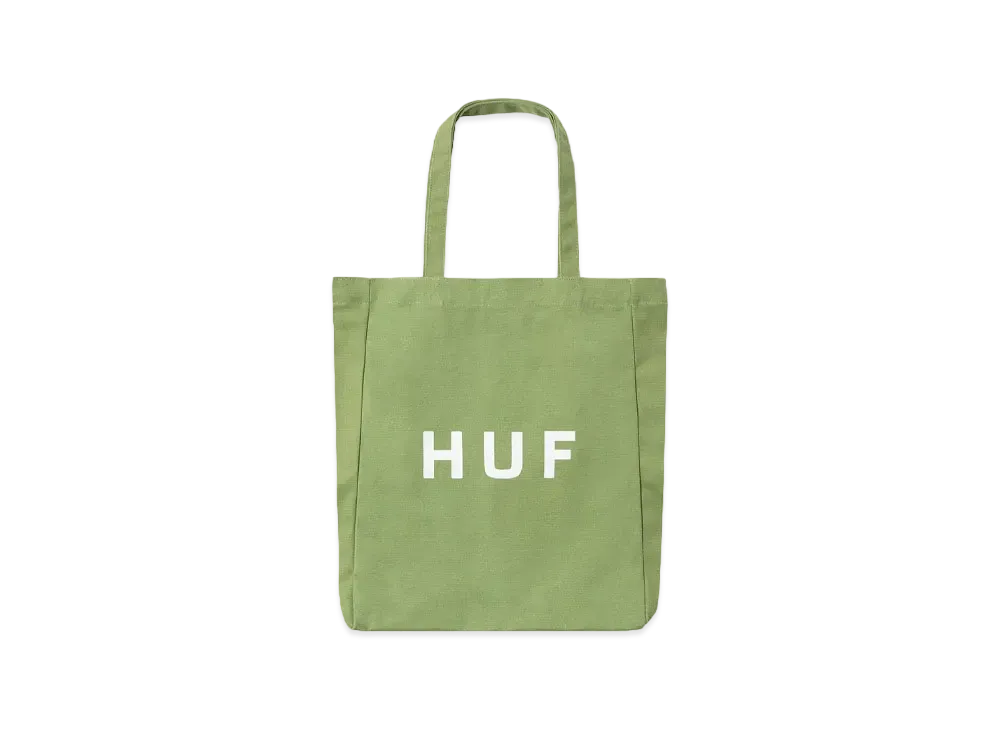 HUF OG Logo Tote Bag M "LT Avocado"