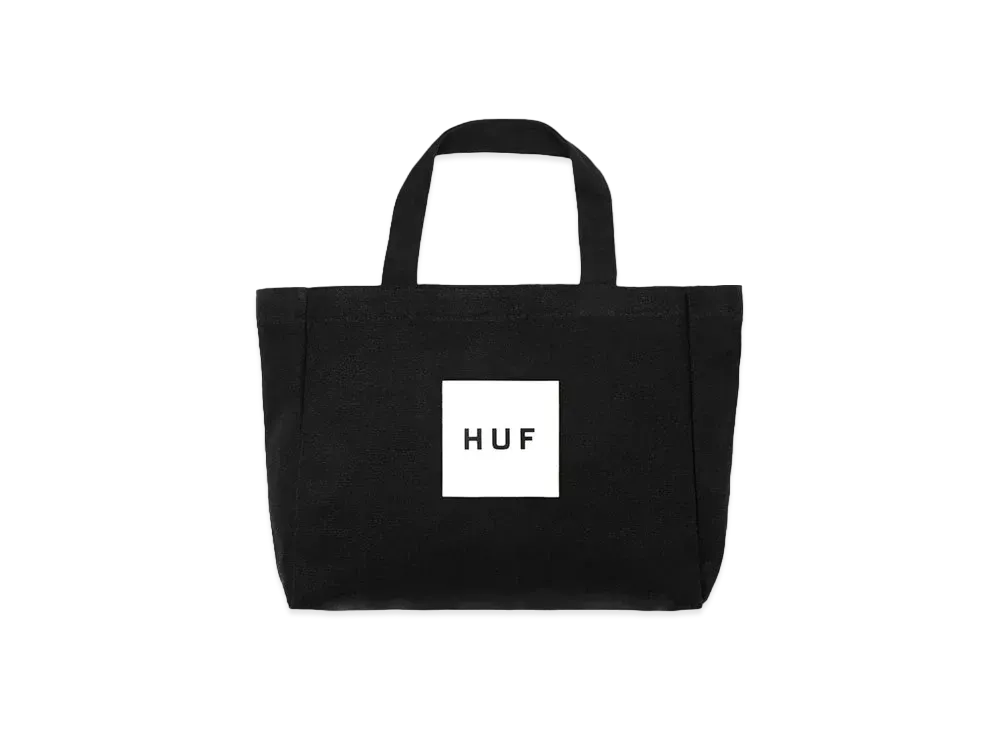HUF Box Logo Tote Bag S "Black"