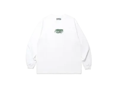 APHRODITEGANG Classic Logo L/S Tee White "Green"