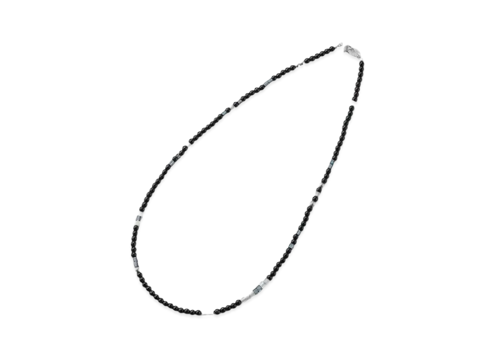 GARNI Mix Beads Necklace "BLACK"