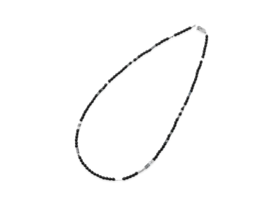 GARNI Mix Beads Necklace "BLACK"