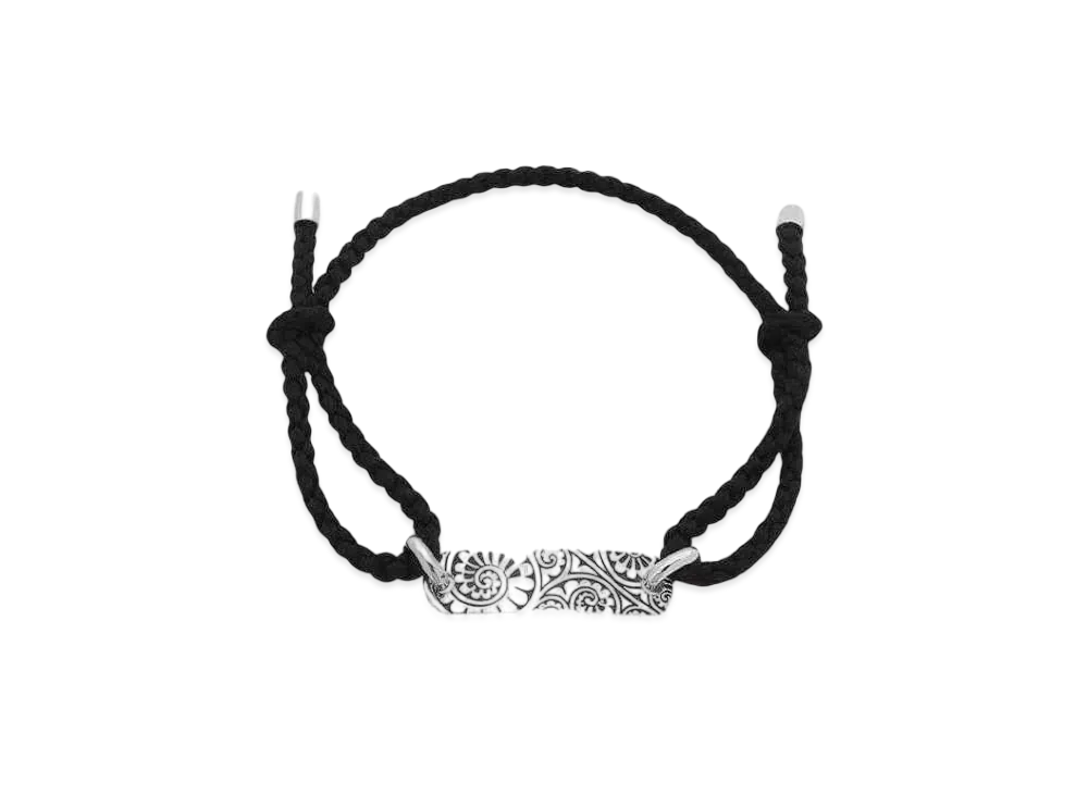 GARNI Vine String Bracelet "BLACK"