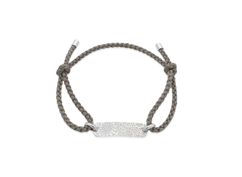 GARNI Vine String Bracelet "GRAY"