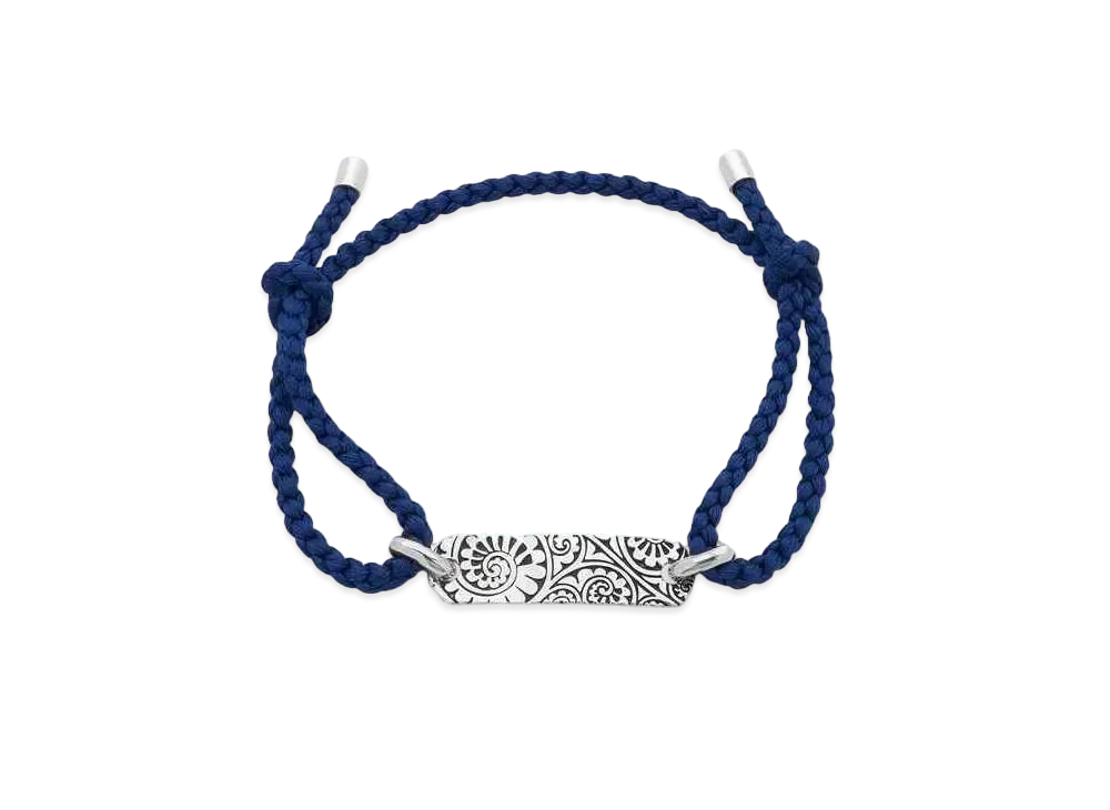 GARNI Vine String Bracelet "BLUE"