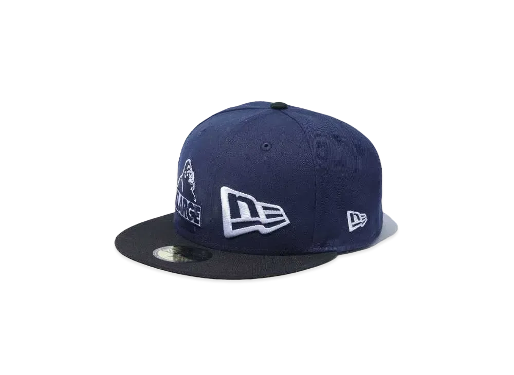 XLARGE XLARGE x NEWERA 2TONE MIX LOGO CAP 59FIFTY "NAVY"