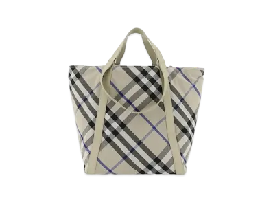 Burberry Large Field Tote "Lichen"