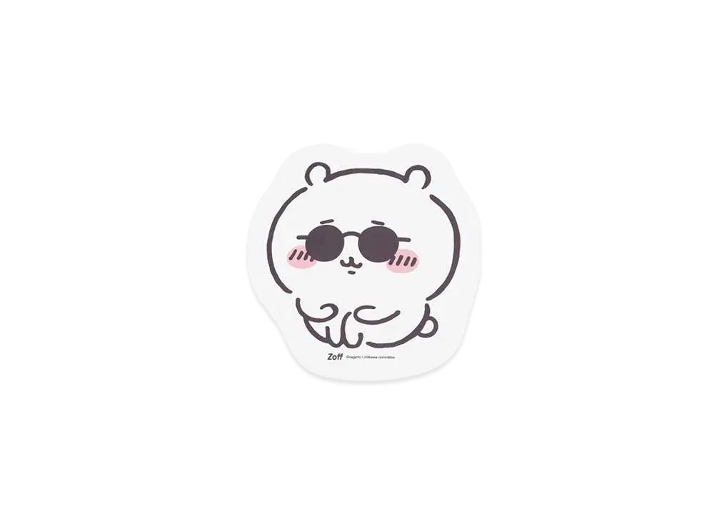 Zoff x Chiikawa 2 Cleaning Glasses Chiikawa Model "Pink"