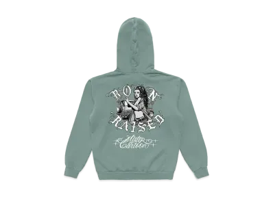 Born x Raised Hoodie #1 "Mint"