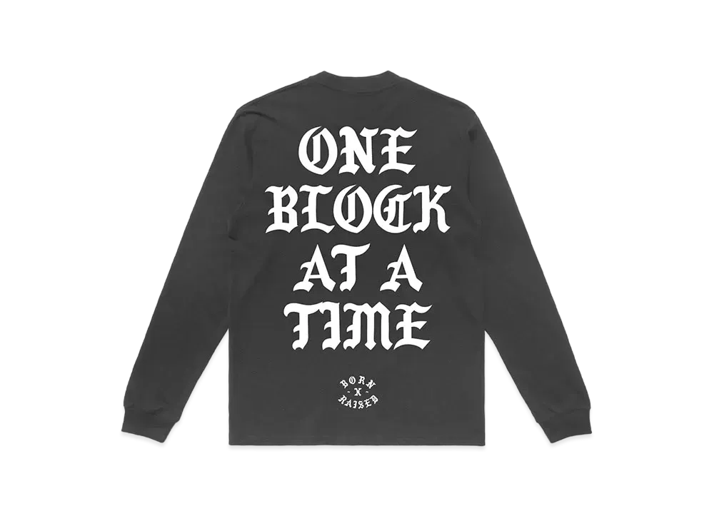 Born x Raised L/S Tee "Black"