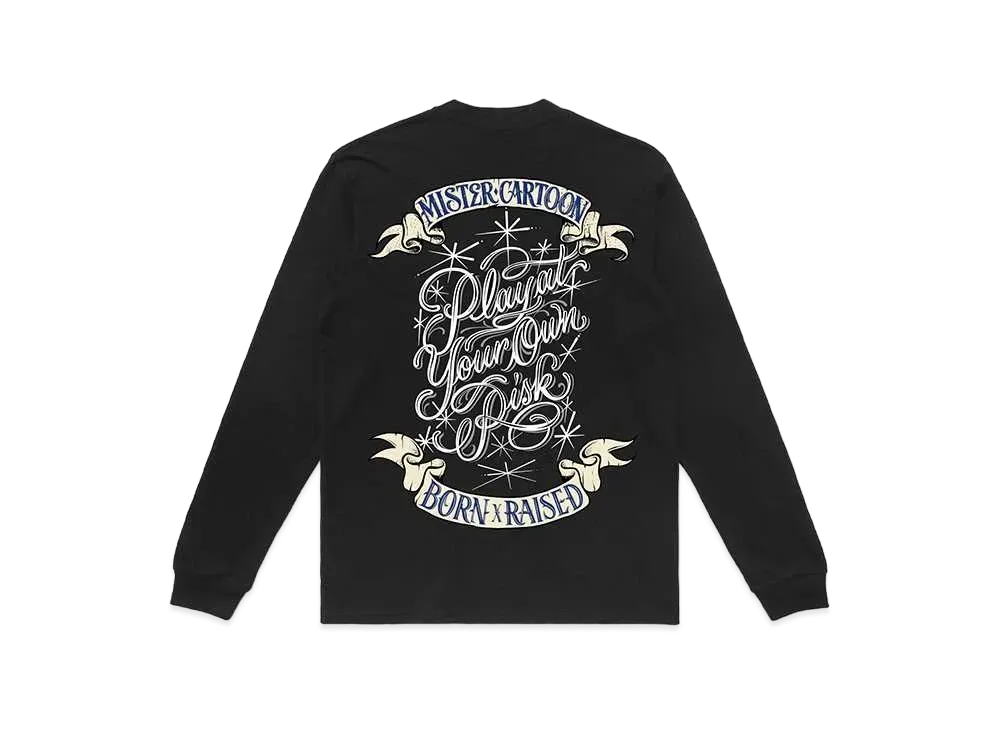 Born x Raised L/S Tee #1 "Black"